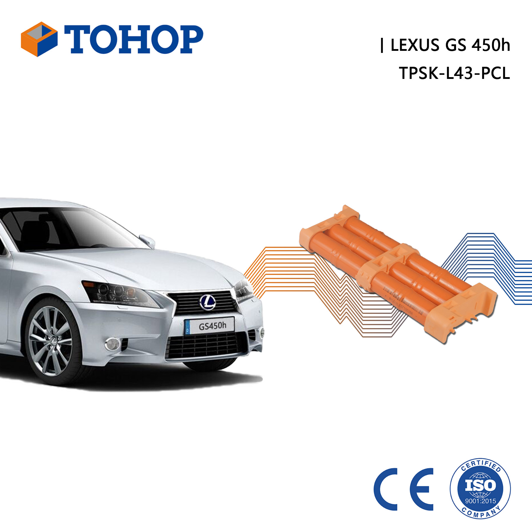 Lexus Thrid Gen.S190交換用ハイブリッドバッテリーパック（HEV用）